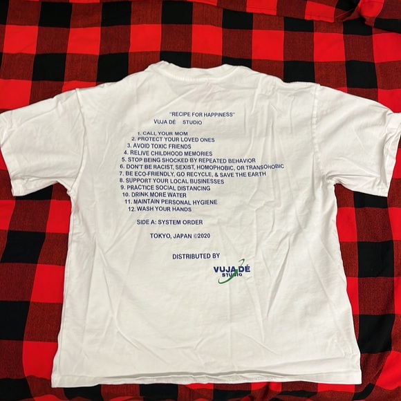 VUJA DÉ - 2019 "Recipe for Happiness" tee - Picture 3 of 4